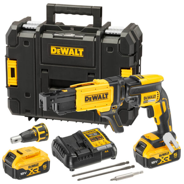 Κατσαβίδι Γυψοσανίδας 18V XR 2 x5.0 Ah DCF620P2K DEWALT